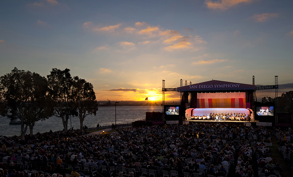 San Diego Symphony Summer Pops Seating Chart